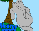 Disegno Horton pitturato su victoria