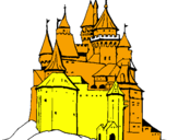 Disegno Castello medievale  pitturato su emanuele christian