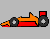 Disegno Formula 1 pitturato su ringhio