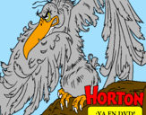 Disegno Horton - Vlad pitturato su umberto