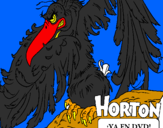 Disegno Horton - Vlad pitturato su LORENZO