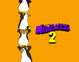 Disegno Madagascar 2 Pinguino pitturato su kikketta_baby 