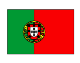 Disegno Portogallo pitturato su giulio