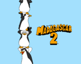 Disegno Madagascar 2 Pinguino pitturato su Samuele