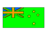 Disegno Nuova Zelanda pitturato su checco