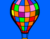 Disegno Pallone aerostatico pitturato su Giancarlo