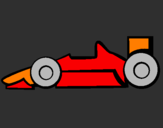 Disegno Formula 1 pitturato su Lorenzo