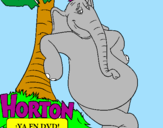 Disegno Horton pitturato su federico