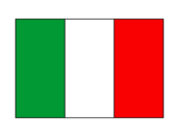 Disegno Italia pitturato su ana