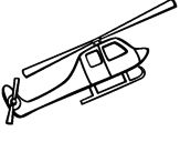 Disegno Elicottero giocattolo pitturato su Camomilla