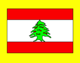 Disegno Libano pitturato su samuel