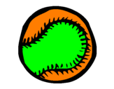 Disegno Palla da baseball  pitturato su emanuele christian