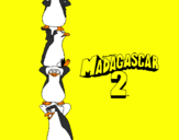 Disegno Madagascar 2 Pinguino pitturato su FRANCESCO.M