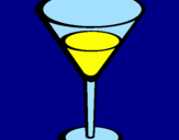 Disegno Cocktail pitturato su snoopy