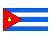 Disegno Cuba pitturato su ronni