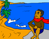 Disegno Madagascar pitturato su Gloria