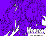 Disegno Horton - Vlad pitturato su simone