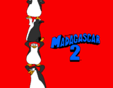 Disegno Madagascar 2 Pinguino pitturato su ANDREA.CIPRIANO