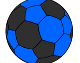 Disegno Pallone da calcio II pitturato su yuri