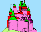 Disegno Castello medievale  pitturato su elisa-pozzoli-6
