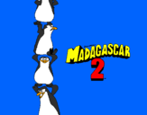 Disegno Madagascar 2 Pinguino pitturato su AlessioM