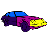 Disegno Auto sportiva  pitturato su lorenzo4567vx