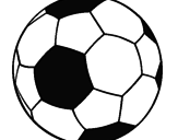 Disegno Pallone da calcio II pitturato su samuel loris russo