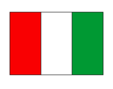 Disegno Italia pitturato su costanza