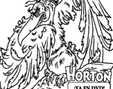 Disegno Horton - Vlad pitturato su federico