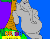 Disegno Horton pitturato su giovanni