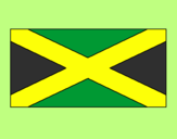 Disegno Giamaica pitturato su holiver