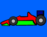 Disegno Formula 1 pitturato su MATTEO