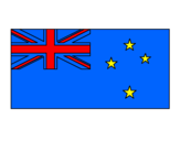 Disegno Nuova Zelanda pitturato su tommaso