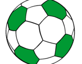 Disegno Pallone da calcio II pitturato su FOCE NUOVA