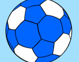 Disegno Pallone da calcio II pitturato su nicolò arpe