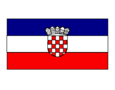 Disegno Croazia pitturato su luca