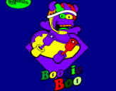 Disegno BoogieBoo pitturato su JACOPO