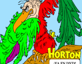 Disegno Horton - Vlad pitturato su alessandro cunetti