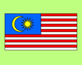 Disegno Malesia pitturato su CHIARA