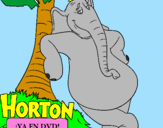 Disegno Horton pitturato su matty