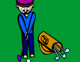 Disegno Golf II pitturato su federica e simone