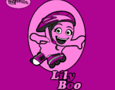 Disegno LilyBoo pitturato su snoopy