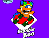 Disegno BoogieBoo pitturato su giovanni