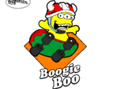 Disegno BoogieBoo pitturato su Lorenzo2000