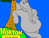 Disegno Horton pitturato su m
