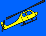 Disegno Elicottero giocattolo pitturato su eli