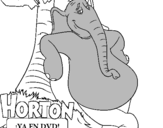 Disegno Horton pitturato su Vittoria