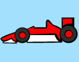 Disegno Formula 1 pitturato su FILIPPO