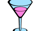 Disegno Cocktail pitturato su susy