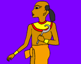 Disegno Piccolo faraone  pitturato su alexis98